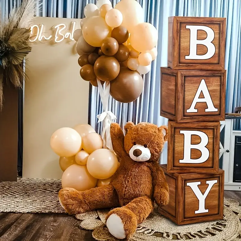 décor ballon baptême