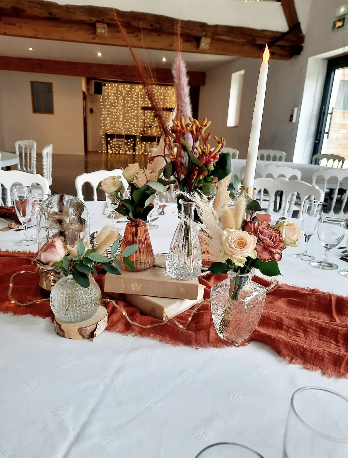 centre de table mariage